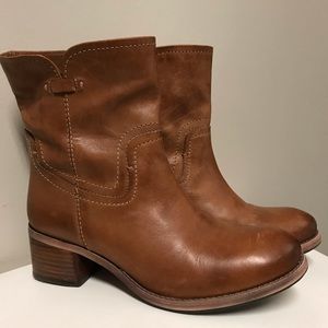 Maddison Brown Leather Boots